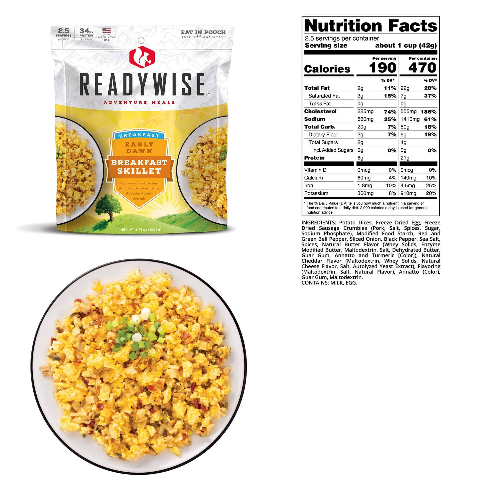 A bowl of corn on the cob and a package of ready wise
