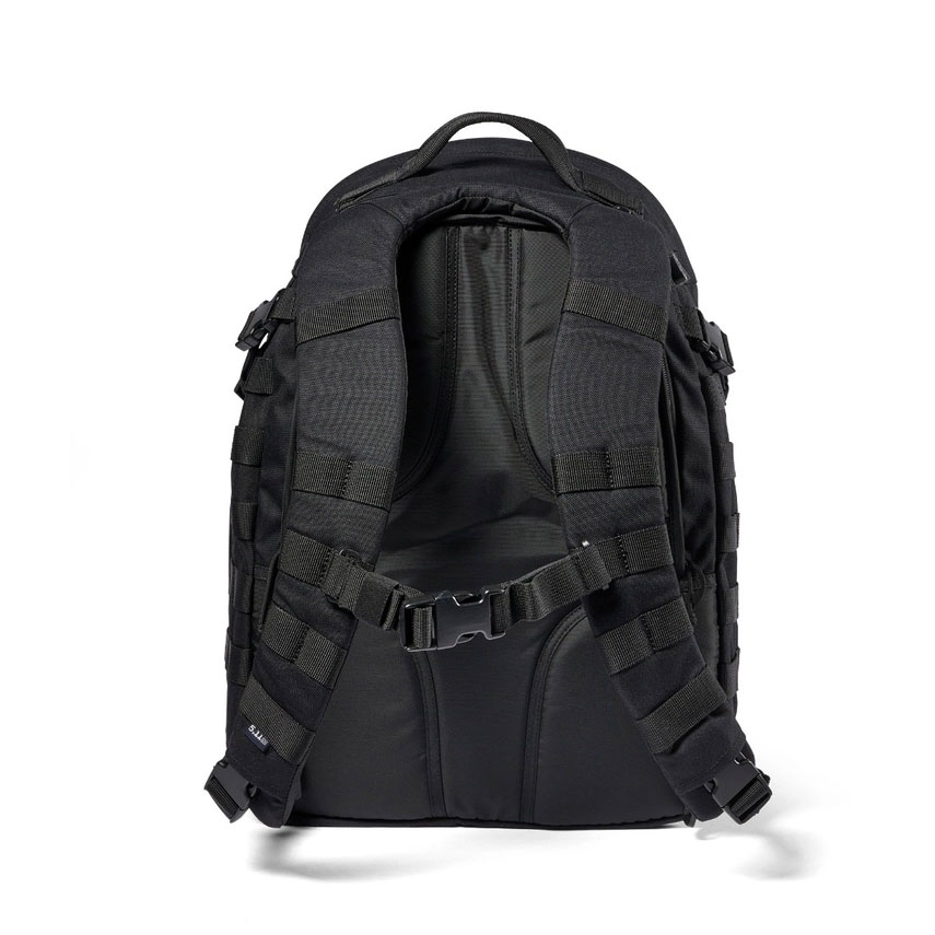 A back view of the backpack.